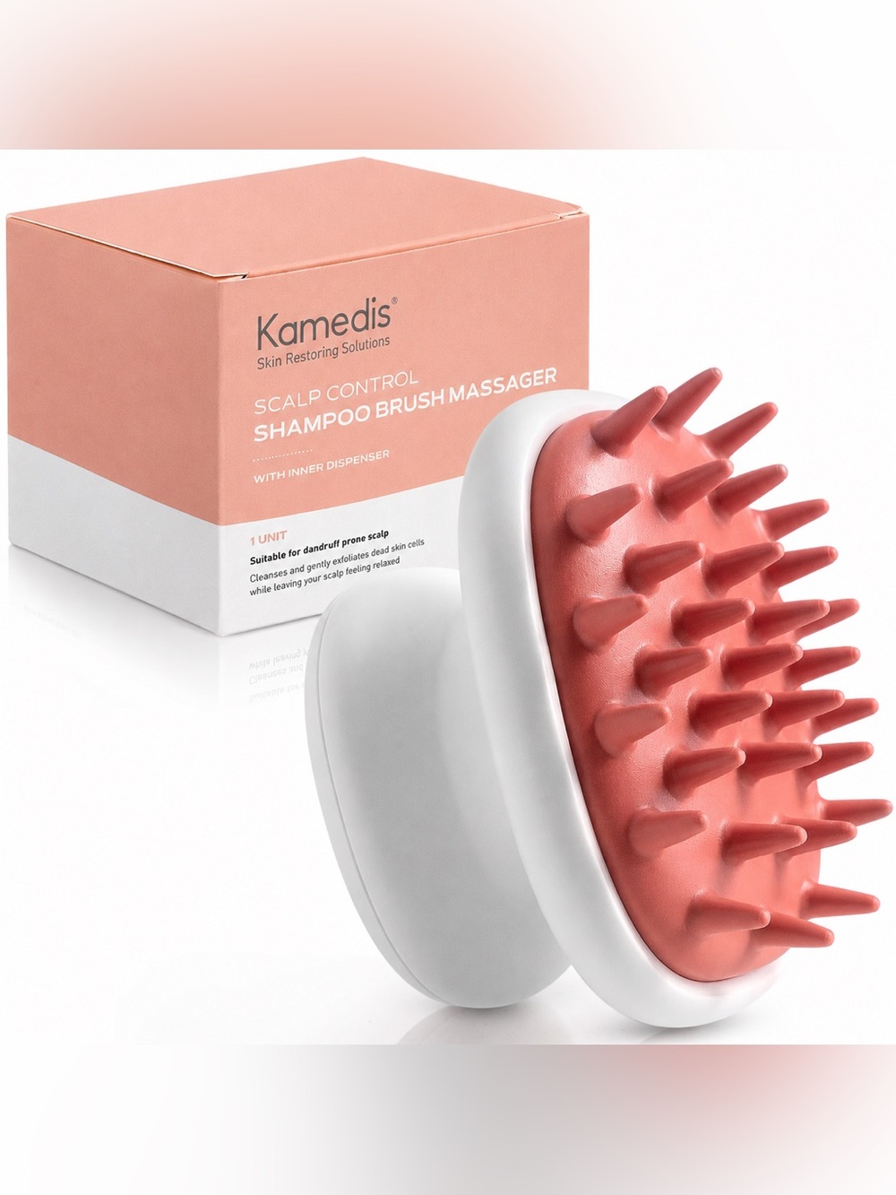 Kamedis scalp control shampoo brush bar